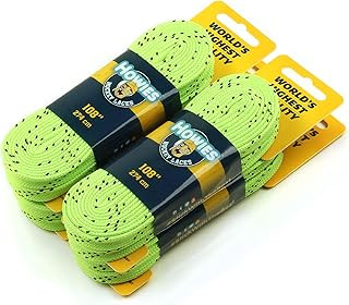 Vist Large View of Product Image Which is New HOW LACES WAX NEON GRN 120"