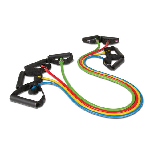 Vist Large View of Product Image Which is BODY SPORT RESISTANCE TUBE - LIGHT - BLUE