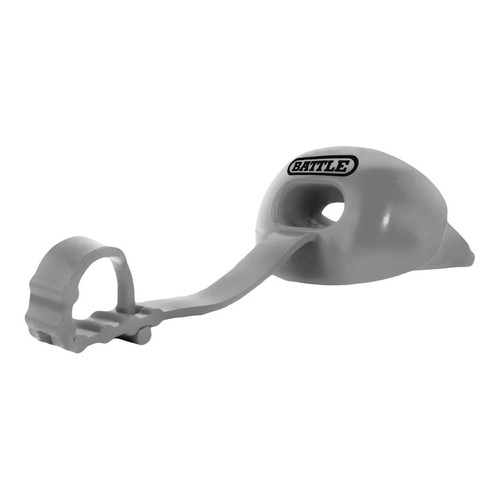 Vist Large View of Product Image Which is OXYGEN MOUTH GUARD W CONNECTED STRAP SILVER