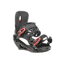 Vist Large View of Product Image Which is New 540 SNOWBOARD BINDINGS Black And Red LG