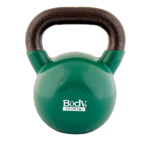 Vist Large View of Product Image Which is BODY SPORT VINYL KETTLEBELL 40LB
