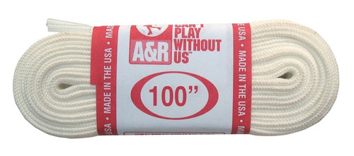 Vist Large View of Product Image Which is FIGURE SKATE LACES WHITE 100"