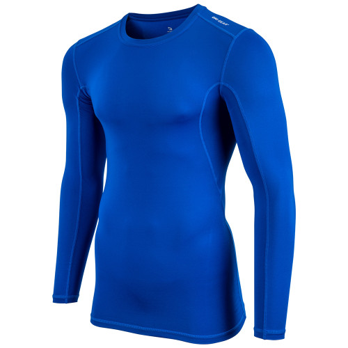 Vist Large View of Product Image Which is New CHAMPRO COMPRESSION LONG SLEEVE SHIRT YT M R0YAL
