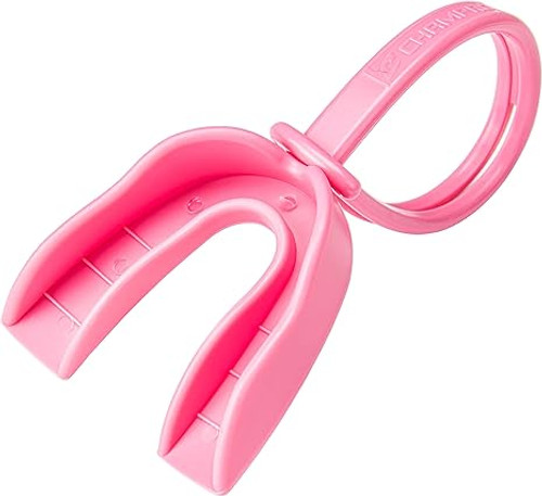 Champro pink mouthguard. Can by used for football, lacrosse, hockey and more