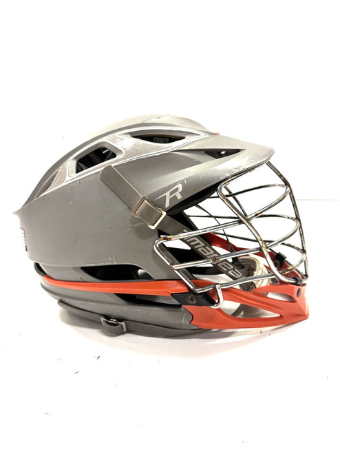 Vist Large View of Product Image Which is Used Cascade R Lacrosse Helmet Grey One Size