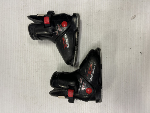Used Dalbello 1.7 SX Boys DH Ski Boot Black 175 MP - Y11 11860-S000263721