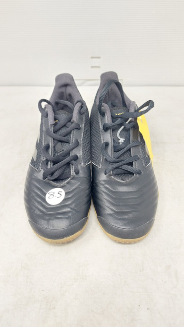 Vist Large View of Product Image Which is Used Adidas Soccer Indoor Shoes Black Senior 8.5