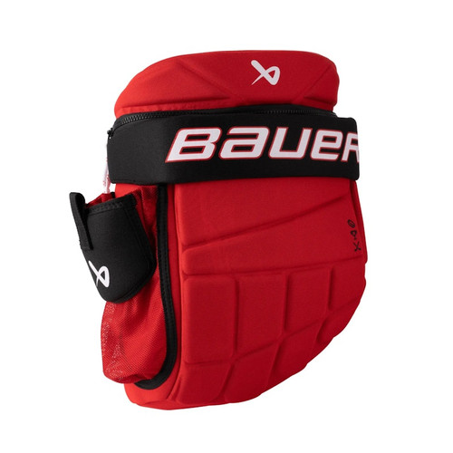 Vist Large View of Product Image Which is New Bauer GLOVE STYLE BACKPACK YOUTH BLUE RED