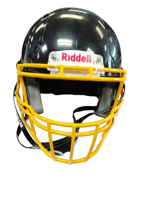 Vist Large View of Product Image Which is Used Riddell VICTOR FB Helmet Black S/M 11866-S000014745