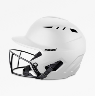 Vist Large View of Product Image Which is Marucci Duravent Fastpitch Batting Helmet w/Mask