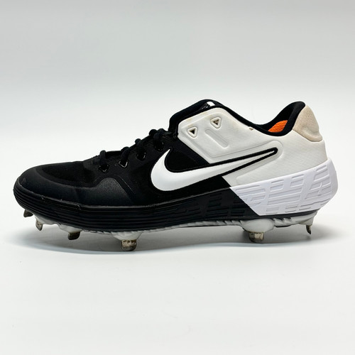 Vist Large View of Product Image Which is Used Nike AIR BB/SB Cleats Black And White Senior 10