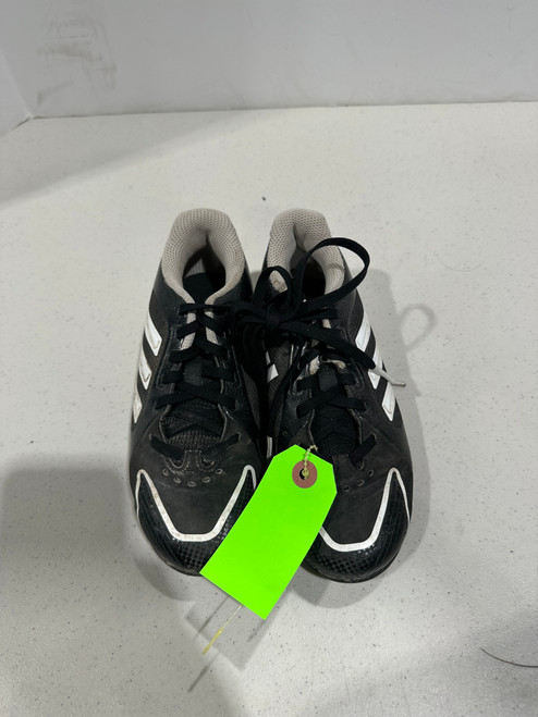 Vist Large View of Product Image Which is Used Adidas Jr FB Cleats Black Junior 01