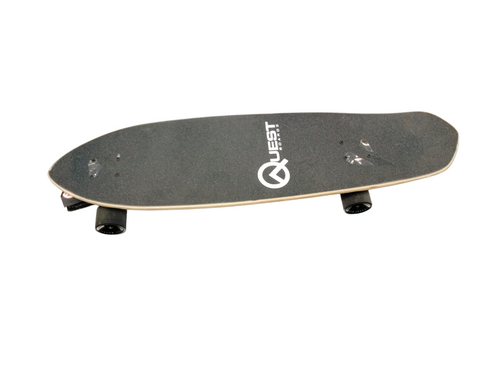 Used Quest CRUSIER Complete Skateboard Black Regular 11866-S000014757