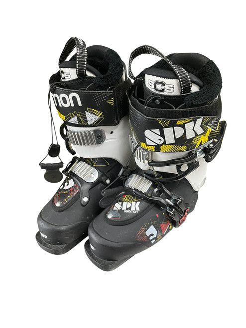 Vist Large View of Product Image Which is Used Salomon SPK BOOTS 230 MP - J05 - W06 Boys' Downhill Ski Boots