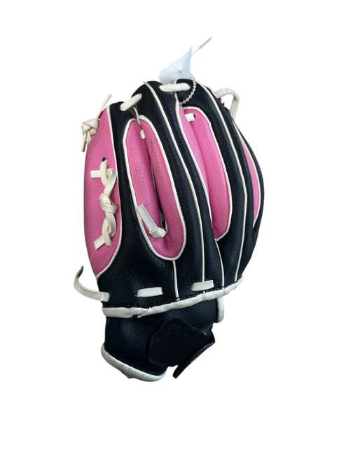 Vist Large View of Product Image Which is Used Easton 9.5 IN Z FLEX BB/SB Glove RH Throw Black 9 1/2"