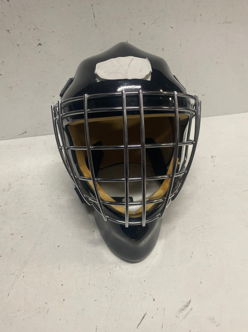 Vist Large View of Product Image Which is Used TUSK Junior Goalie Helmet/Mask Black One Size