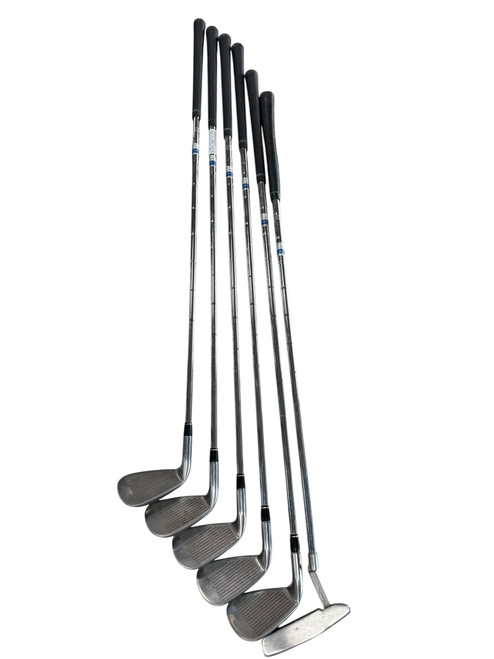 Vist Large View of Product Image Which is Used Adams Golf ADAMS SPEEDLINE 6-SW PUTT Mens Complete Set RH 7 Piece