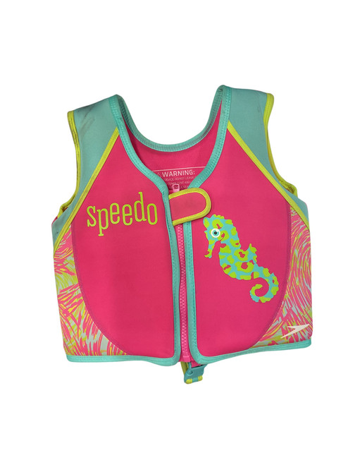 Vist Large View of Product Image Which is Used Speedo Child PFD Pink SM