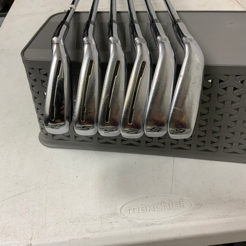 Vist Large View of Product Image Which is Used Taylormade RSI 1 4I-9I Regular Flex Steel Shaft Iron Sets