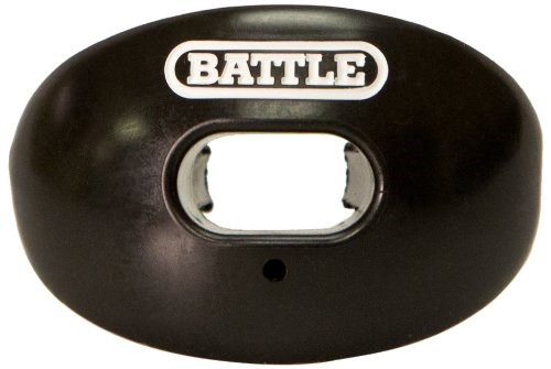 Vist Large View of Product Image Which is New OXYGEN MOUTH GUARD W CONVERTIBLE STRAP BLACK