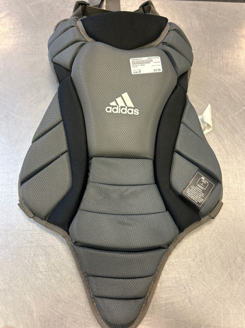 Vist Large View of Product Image Which is Used Adidas CHEST Catchers Chest Protector Grey Junior