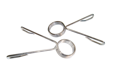 Vist Large View of Product Image Which is PREMIER FITNESS CLIPPED OLYMPIC SP CLR BAR #DF183