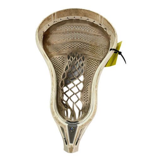 Used Warrior EVO WARP LAX HEAD STRUNG Mens Lacrosse Head White 11484-S000265062