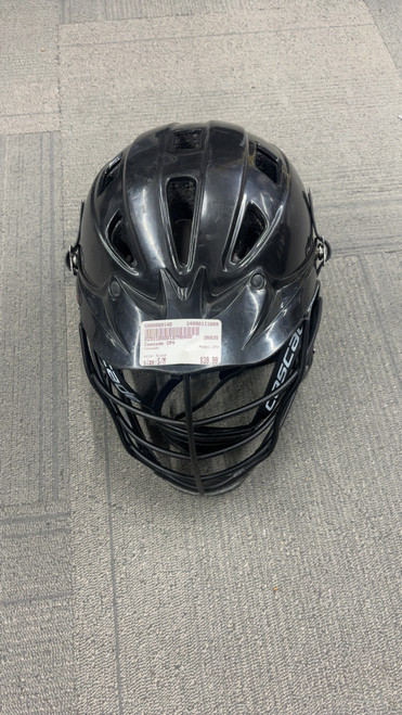 Vist Large View of Product Image Which is Used Cascade CPV Lacrosse Helmet Black S/M