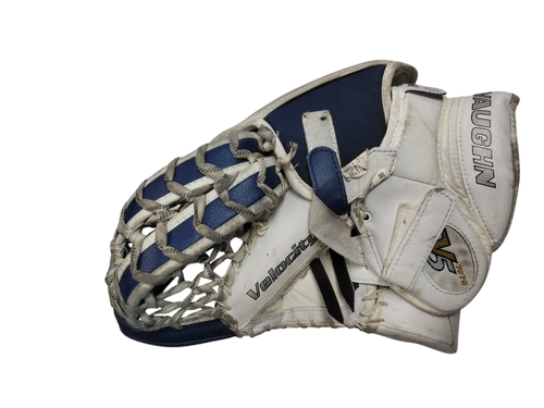 Vist Large View of Product Image Which is Used Vaughn VELOCITY 7270 V5 Senior Goalie Catcher Navy Blue