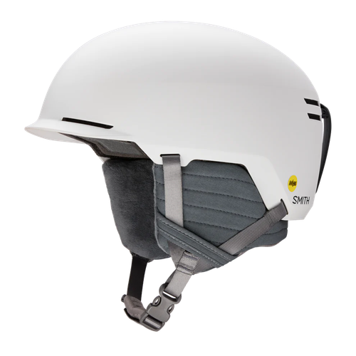Vist Large View of Product Image Which is New Smith Scout MIPS 2026 Snow Helmet Matte White- LG