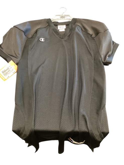 Used Champion Sports FT20 CHALLENGER FOOTBALL JERSEY FB Top Adult Black MD 11884-S000011365