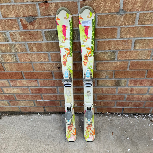 Vist Large View of Product Image Which is Rossignol Downhill Skiing Girls' Downhill Ski Combo