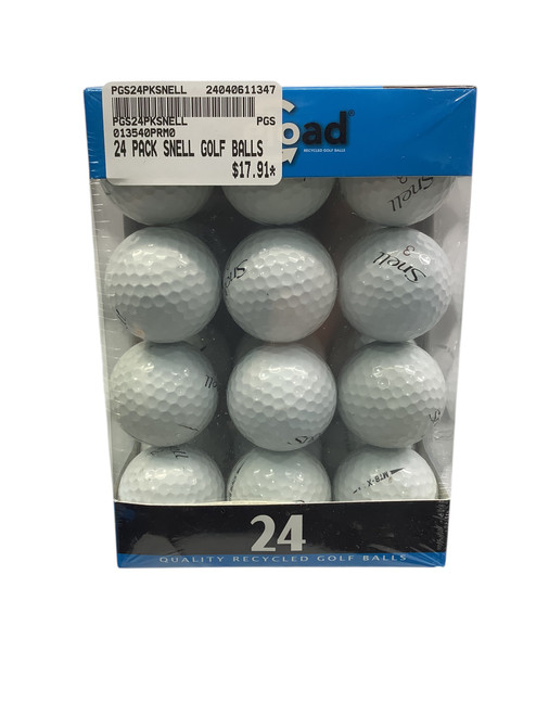 Vist Large View of Product Image Which is New 24 PACK SNELL GOLF BALLS 11347-PGS24PKSNELL
