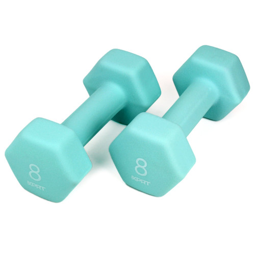 Vist Large View of Product Image Which is New 8 LB NEOPRENE DUMBBELL