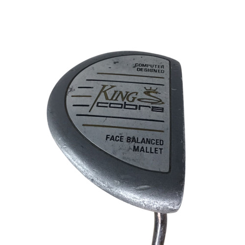 Vist Large View of Product Image Which is Used Cobra KING FACE BALANCED MALLET Mens Putter RH