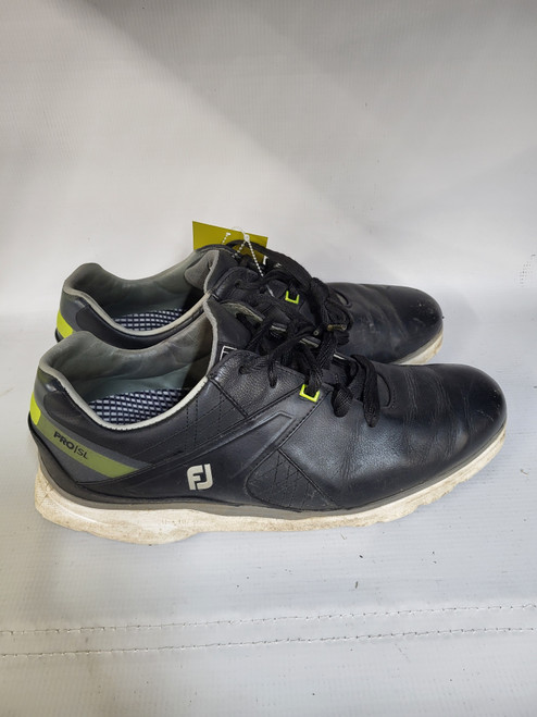Vist Large View of Product Image Which is Used Foot Joy Mens Golf Shoes Black Senior 11