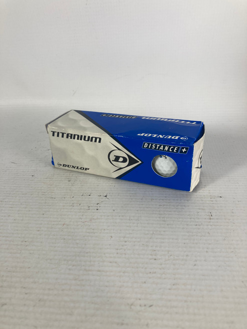 Vist Large View of Product Image Which is Used Dunlop TITANIUM 3 Ball - Golf Ball Sleeve
