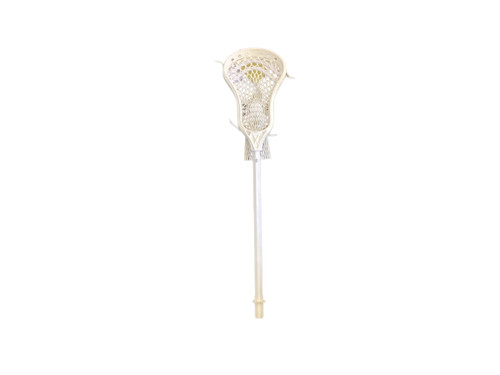 Vist Large View of Product Image Which is Used Signature lacrosse THE STARTER Men Atk/Mid Complete Stick White