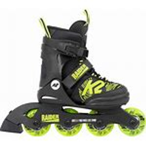 New K2 Raider Blk/Green 4-8 11631-KTO101600