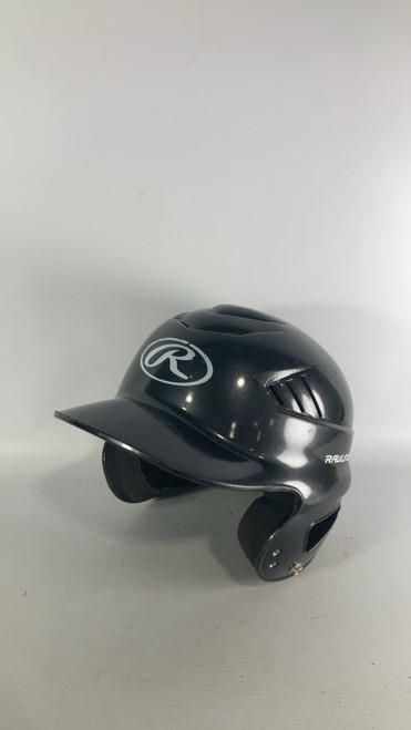 Used Rawlings BASEBALL BLK HELMET Batting Helmet No Mask Black One Size 11834-S000026300 Vist Large View of Product Image Which is Used Rawlings BASEBALL BLK HELMET Batting Helmet No Mask Black One Size