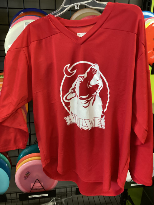 Vist Large View of Product Image Which is Used Pearsox Hockey Practice Jersey Red MD