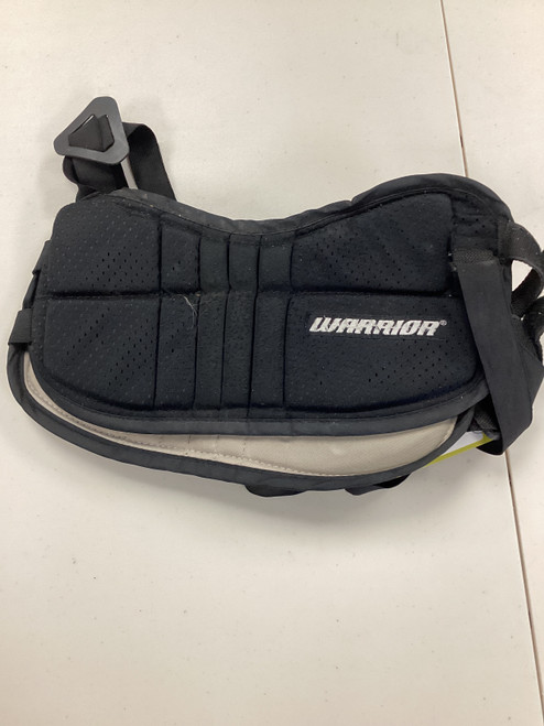 Vist Large View of Product Image Which is Used Warrior ADRENALINE SERIES Lacrosse Rib Pads Black MD