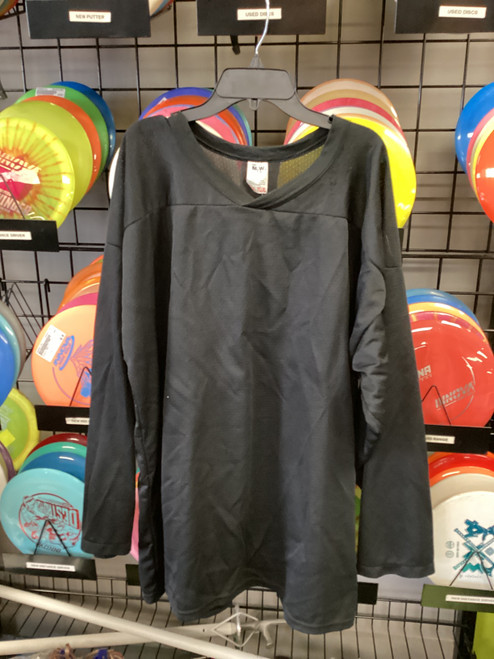 Vist Large View of Product Image Which is Used Hockey Practice Jersey Black XL