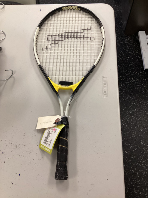 Vist Large View of Product Image Which is Used Slazenger SMASH 25 Junior Tennis Racquet Yellow 25"