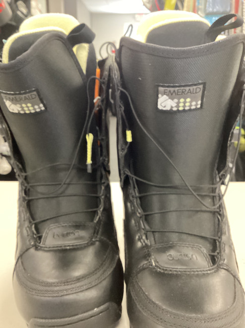 Vist Large View of Product Image Which is Used Burton EMERALD Womens Snowboard Boots Black Senior 7