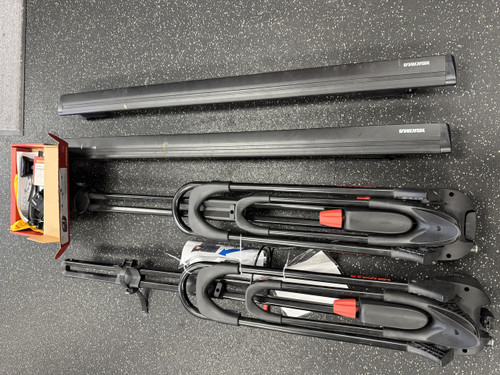 Vist Large View of Product Image Which is Used Yakima 2 BIKE ROOF CARRIER SET Double Bike Trailers and Carriers