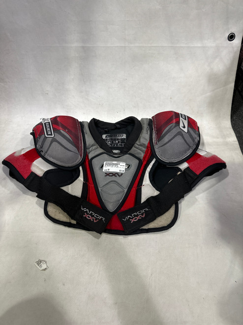 Vist Large View of Product Image Which is Used Bauer SP BAUER XXV JR SM Junior Shoulder Pads SM