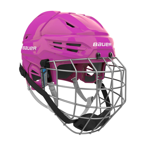 Vist Large View of Product Image Which is Bauer RE-AKT 55 Helmet Combo #1063649