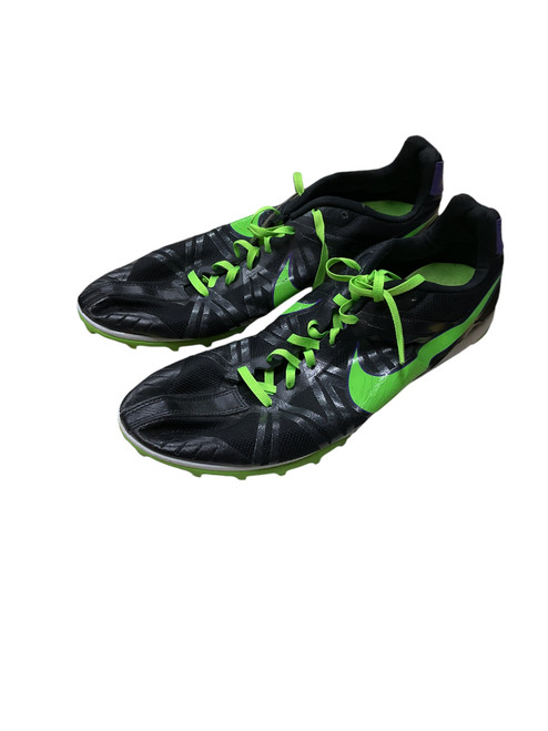 Vist Large View of Product Image Which is Used Nike Track & Field Cleats Adult Black Senior 11.5