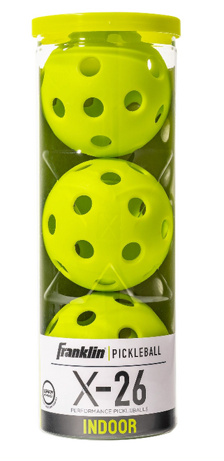 Vist Large View of Product Image Which is New Pickleballs Indoor 3PK